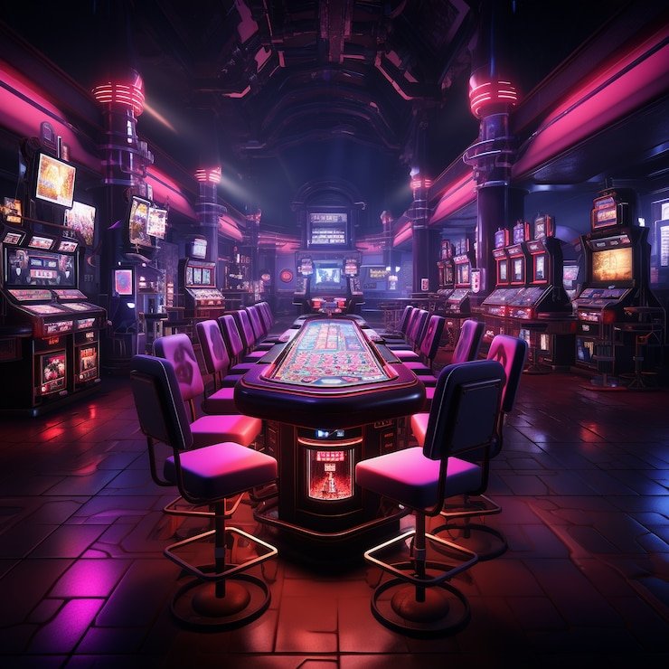 Ruang live casino dengan dealer profesional dan pemain interaktif